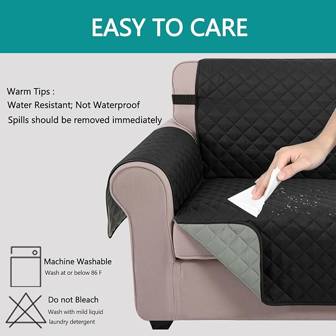 U-NICE HOME Reversible Sofa Cover Couch Cover - Image 5