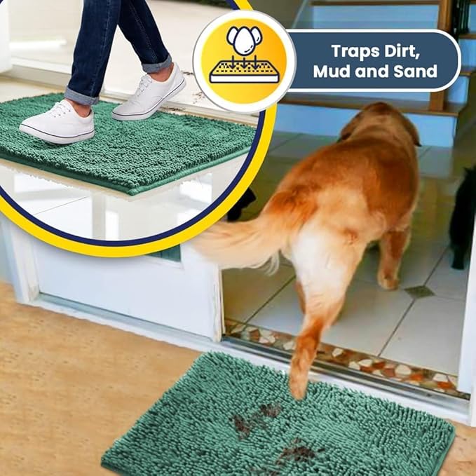 Muddy Mat® | Super Absorbent Door Mat Indoor, Microfiber Quick Dry Chenille - Image 3