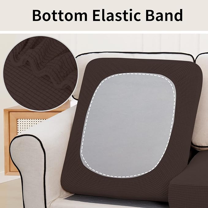 Easy-Going Stretch Individual Chair Couch Cushion Cover Sofa Cushion Furniture - Image 4