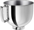 Stainless Steel Mixer bowl Fit for KitchenAid Artisan&Classic Series 4.5-5 QT by Ericair
