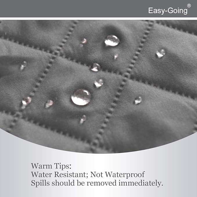 Easy-Going Recliner Sofa Slipcover Reversible Sofa Cover Water Resistant Couch - Image 3