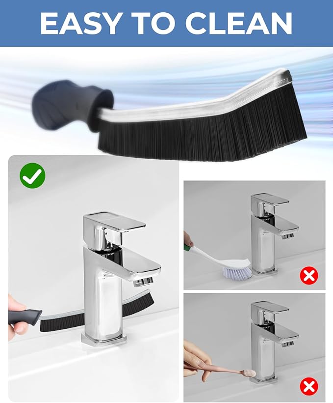 CLEANGOR Crevice Cleaning Brushes, Cleaner Scrub Brush Tool - Image 3