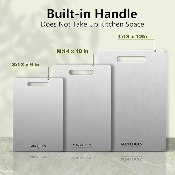 Titanium Cutting Boards For Kitchen, 100% Pure Cut Titanium Cutting Board - Image 8