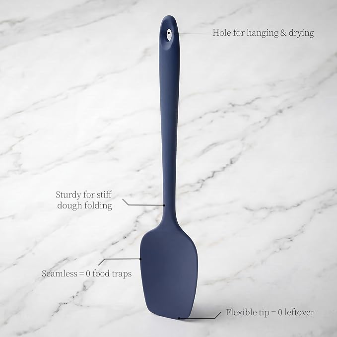 600ºF Heat Resistant Spatula, 11.34 inch High Heat Food Safe Semless Kitchen - Image 9