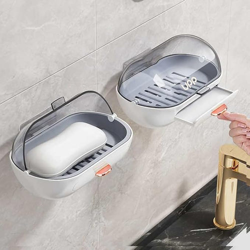 2 Pack Shower Soap Dish Holder by NICAVKIT