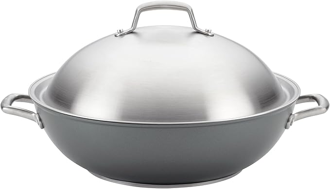 Anolon Accolade Forged Hard Anodized Nonstick Wok / Stir Fry Pan by Anolon