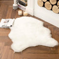 MIULEE Luxury Super Soft Fluffy Area Rug Faux Fur Sheepskin Rug Decorative by MIULEE