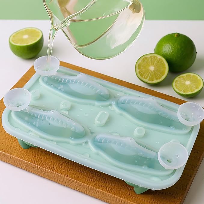 Dinosaur Ice Cube Tray, 3D Dino Ice Cube Mold, Silicone Ice Tray Large Fun - Image 4