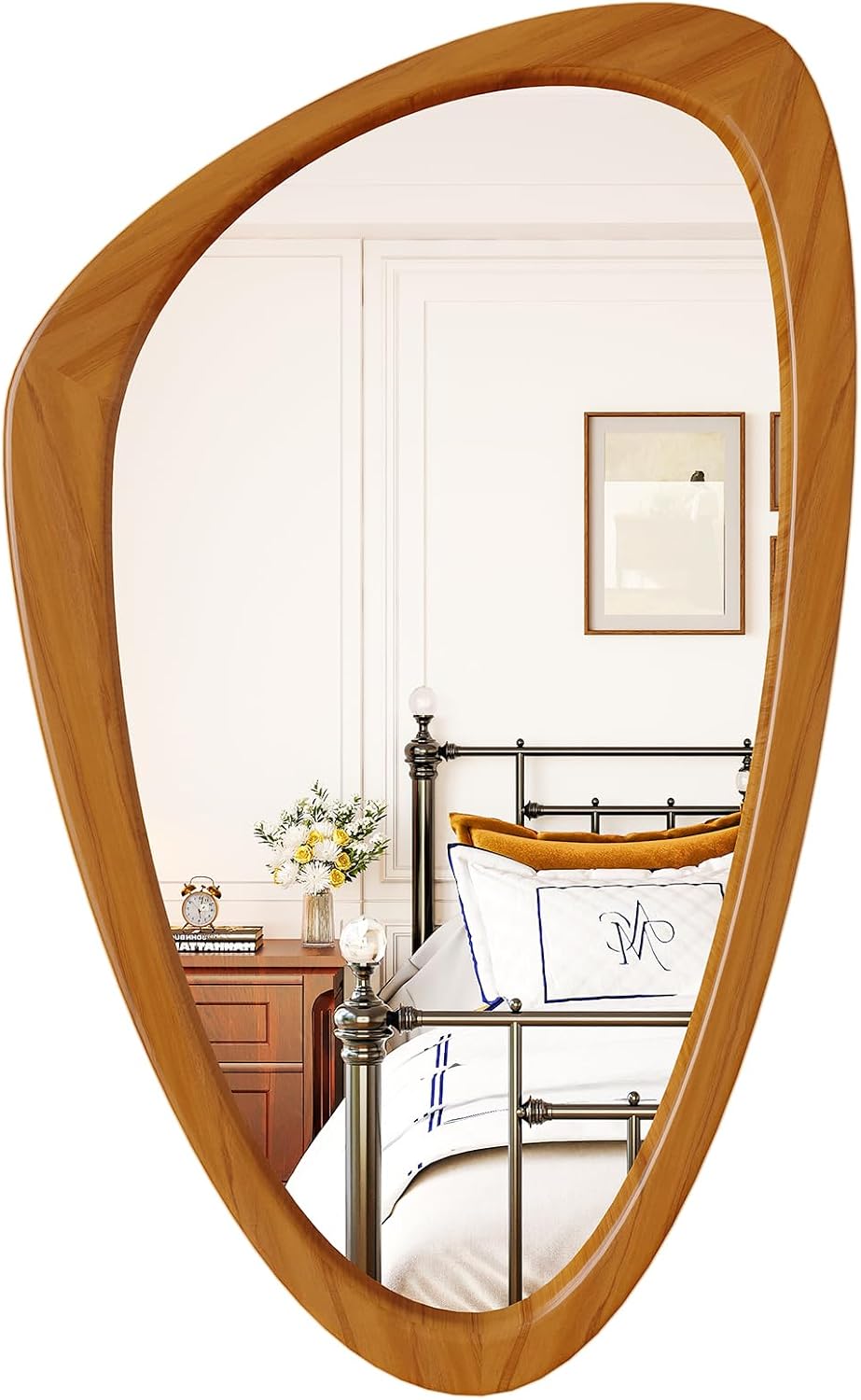 19x30 Inch Asymmetrical Wall Mirror