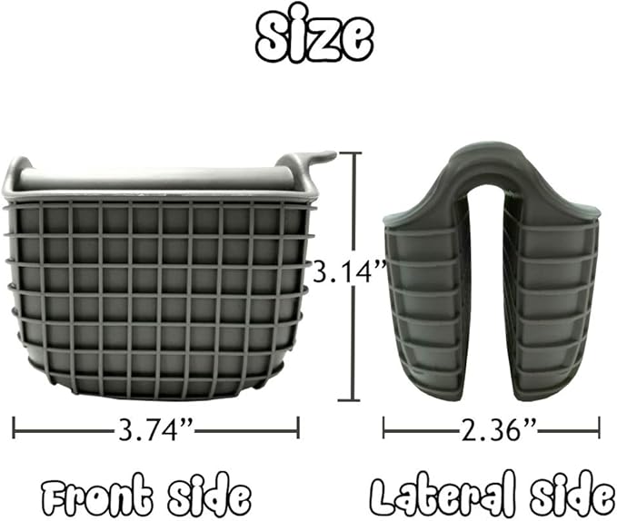 Mini Silicone Oven Mitts Set, Oven Mitts Heat Insulation, Oven Gloves - Image 6