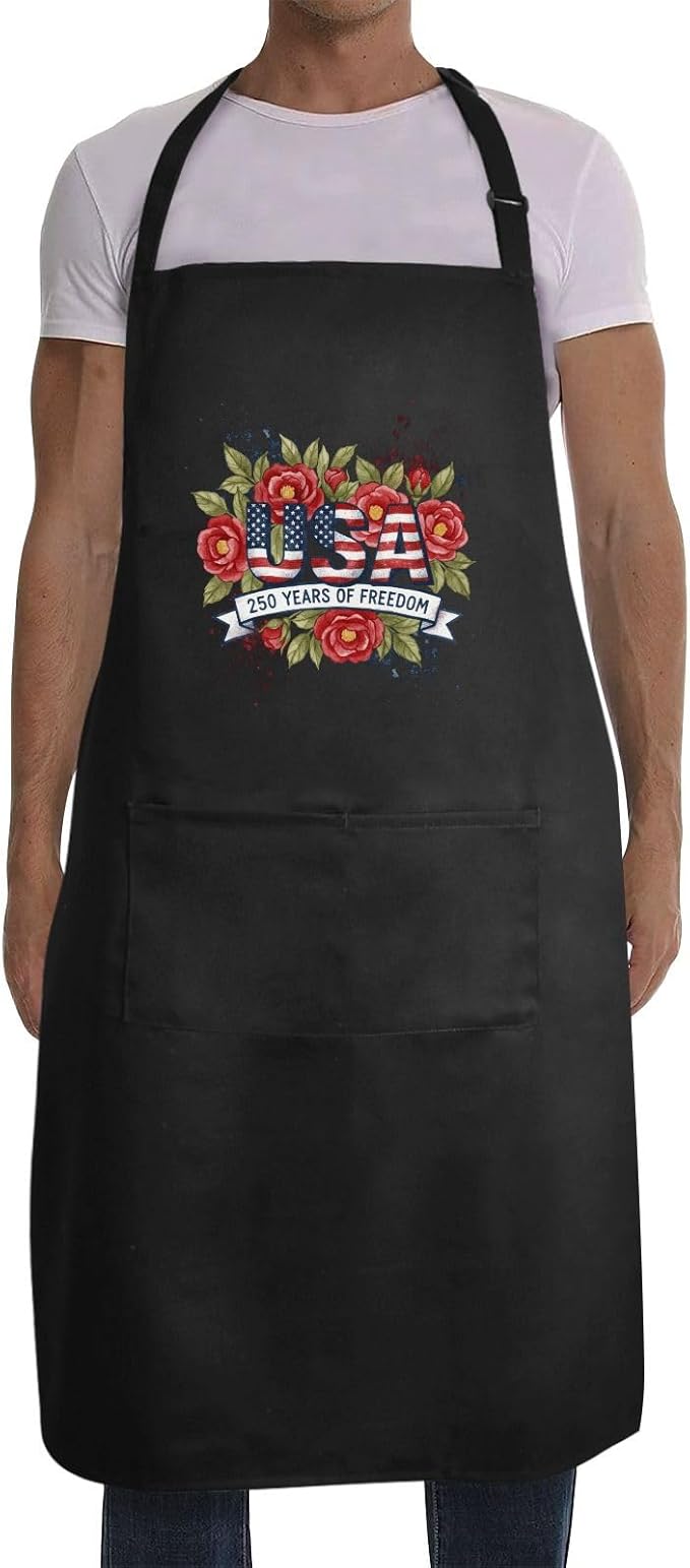 Us 250 Years Of Freedoms Apron - Image 2