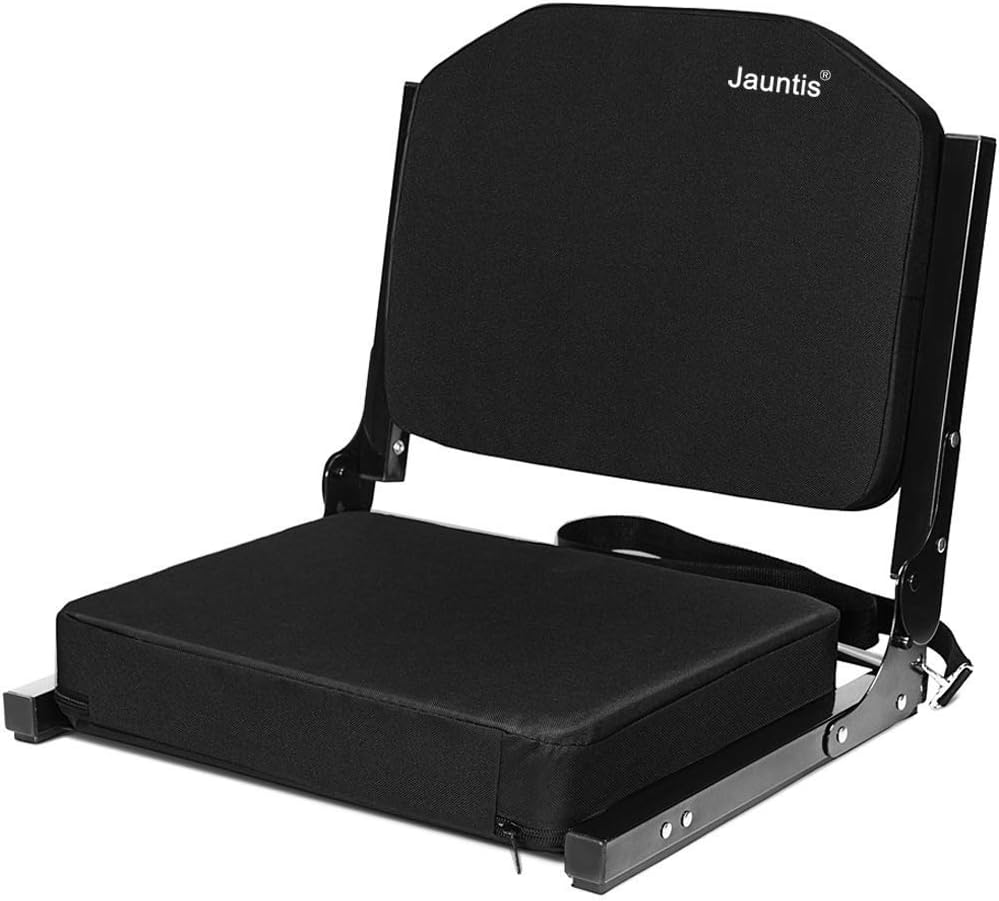 Stadium Seats for Bleachers, Bleacher Seats with Ultra Padded Comfy Foam Back...
