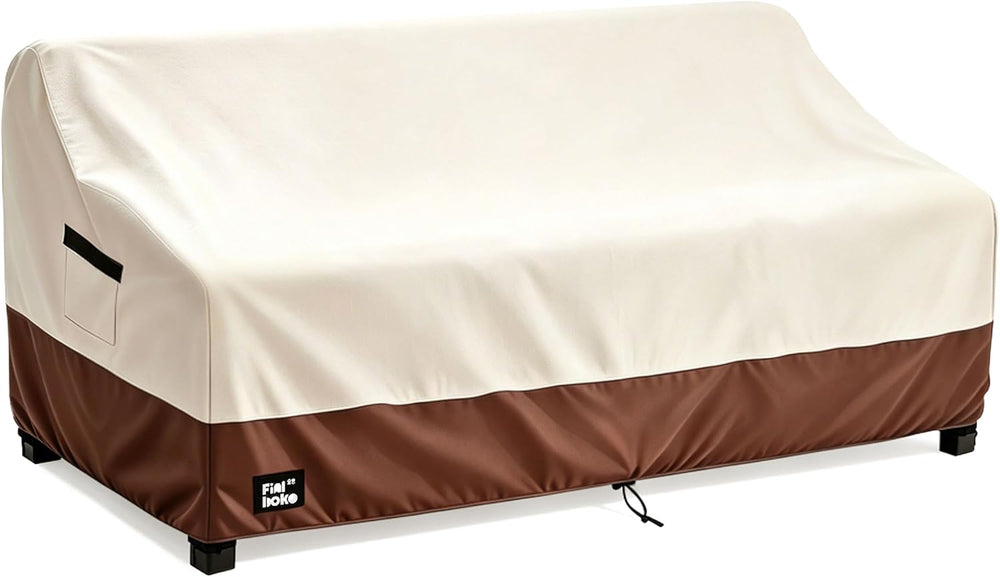 3-Seater Outdoor Sofa Cover, 85Wx38Dx35H inches Outdoor Furniture Covers Wate...