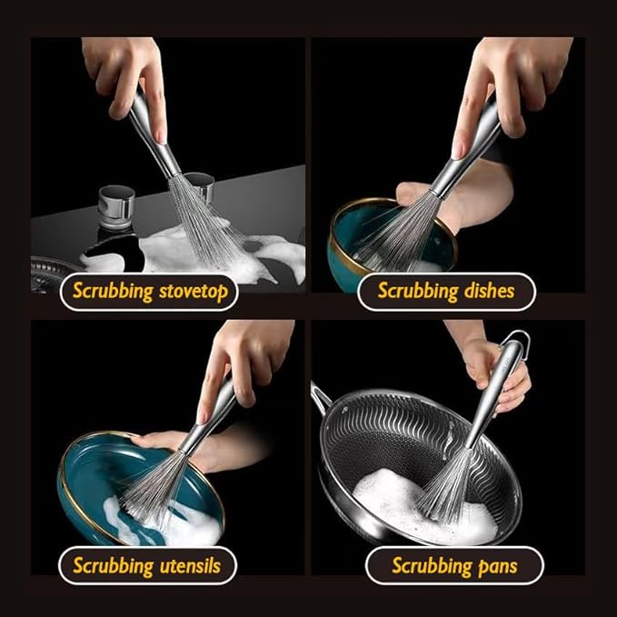 Stainless Steel Dish Brush - Image 2
