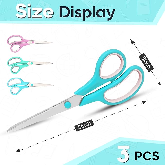 Scissors 8.5 Inch scissors all purpose - Image 2