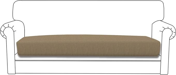 Easy-Going Stretch Cushion Cover Sofa Cushion Furniture Protector Sofa Seat by Easy-Going