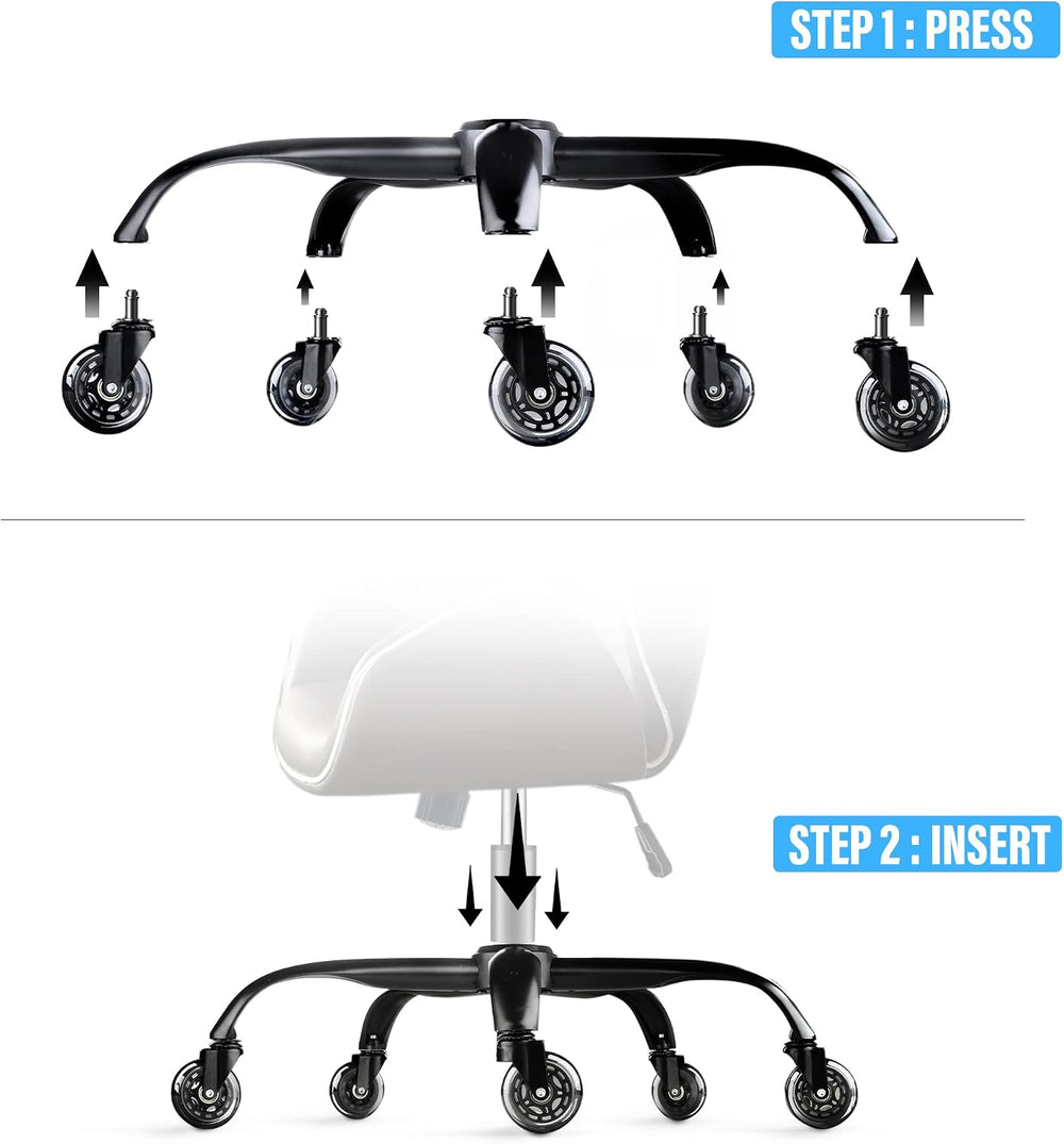 Sytopia Office ChairBaseReplacement, Heavy Duty Office ChairBase 28 Inch, Cha...