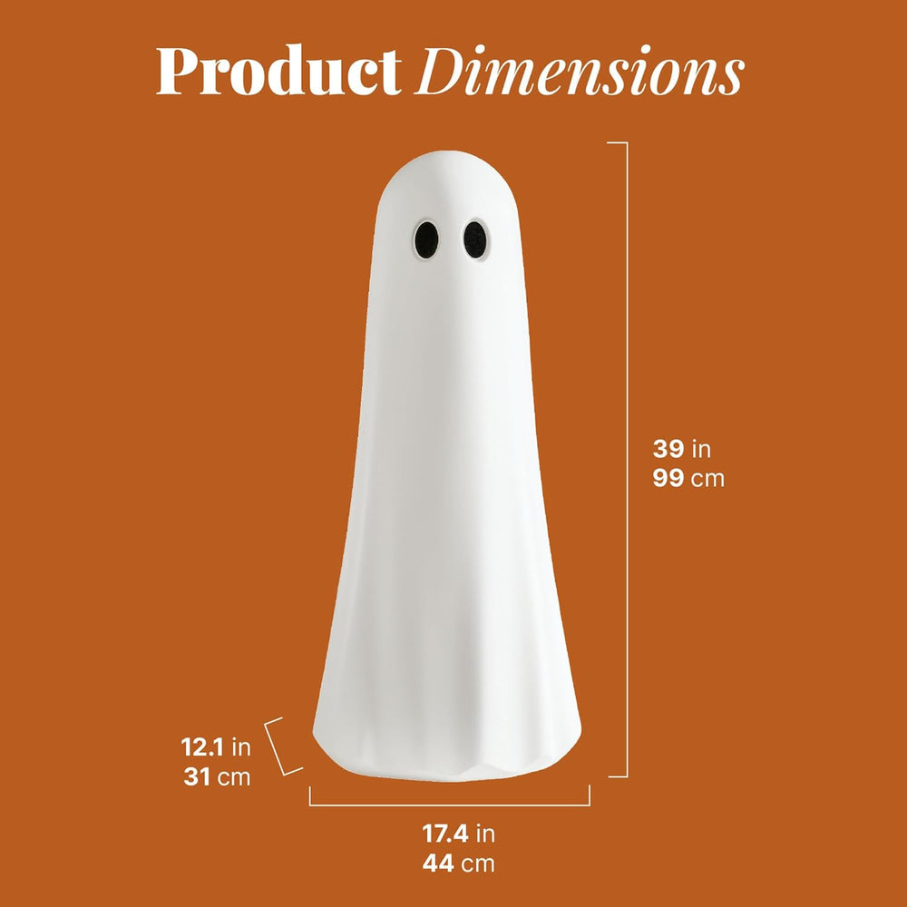 Step2 Boo Buddy Halloween Ghost Statue, White, 40 in, 2 Pack