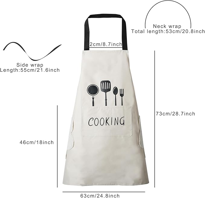 DILLMAN Women Kitchen Apron - Image 4