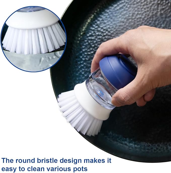 CELOX Dish Scrubber with Soap Dispenser - Image 2