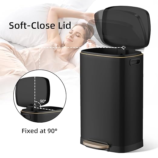 KUK 13 Gallon Kitchen Trash Can