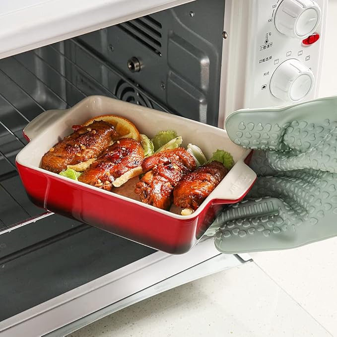 Sweejar Ceramic Baking Dish, Rectangular Small Baking Pan - Image 5