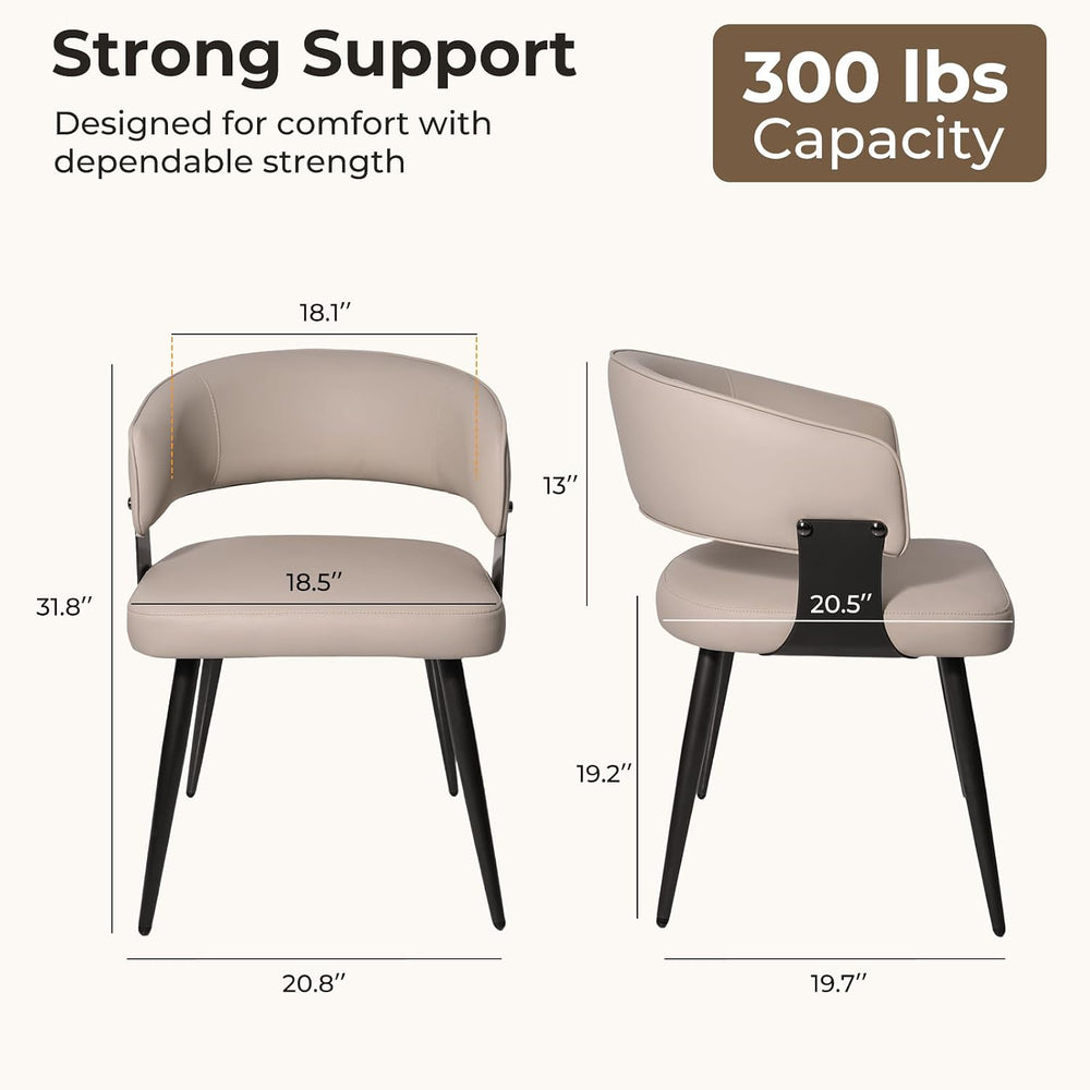 Dining Chairs for Dining Table, Modern Kitchen Chairs Set of 2