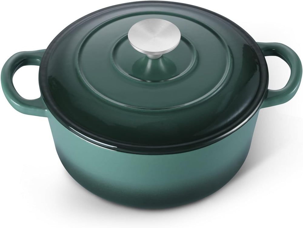 E-far 3 Qt Enameled Cast Iron Dutch Oven