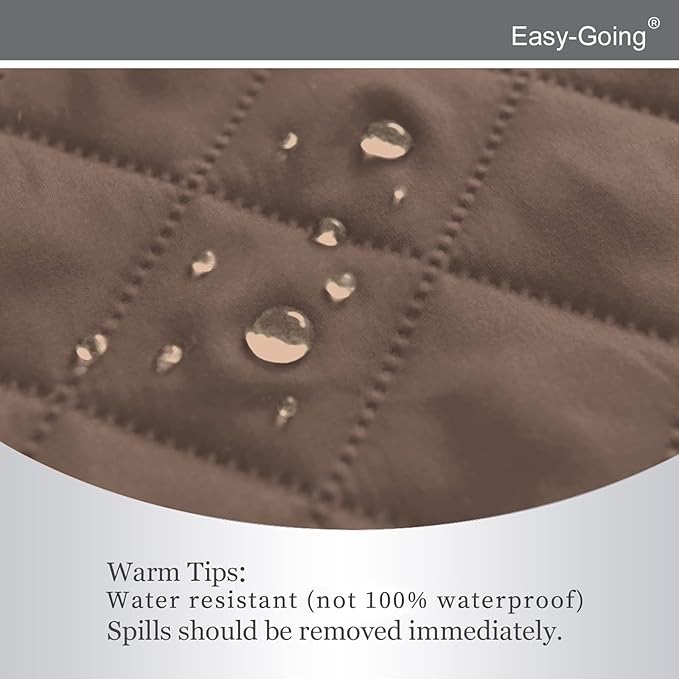 Easy-Going Recliner Chair Slipcover Reversible Sofa Cover Water Resistant Couch - Image 4