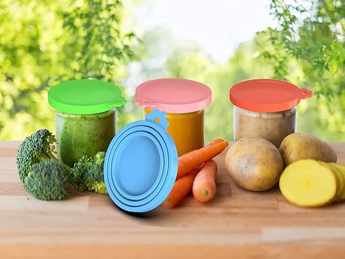 8 pack Silicone Pet Food Can Lids - Image 5