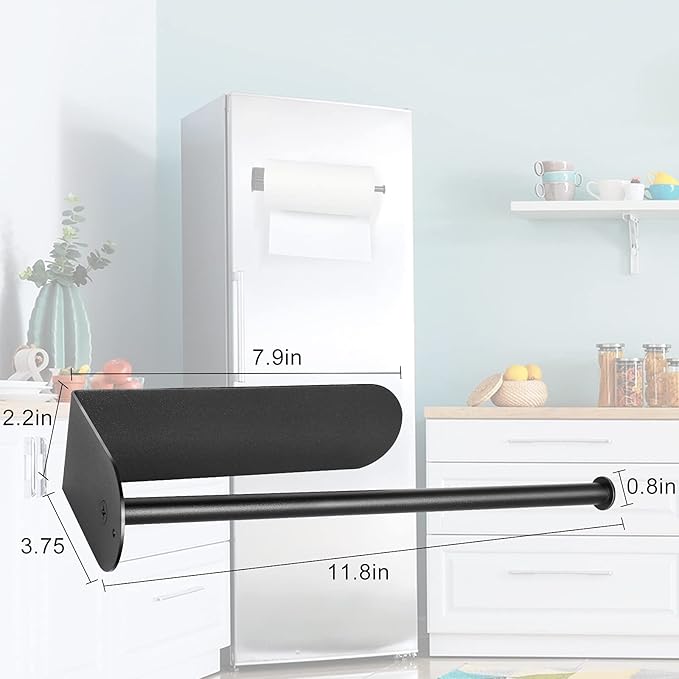 Kitchen Magnetic Stainless Steel Paper Towel Holder - Image 7