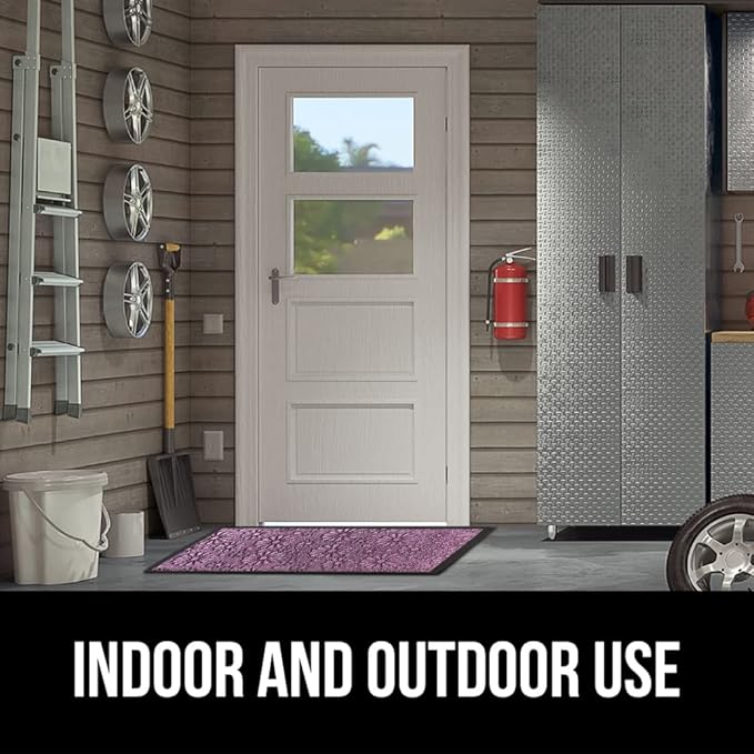 GORILLA GRIP 100% Waterproof All-Season WeatherMAX Doormat, Durable Natural - Image 9