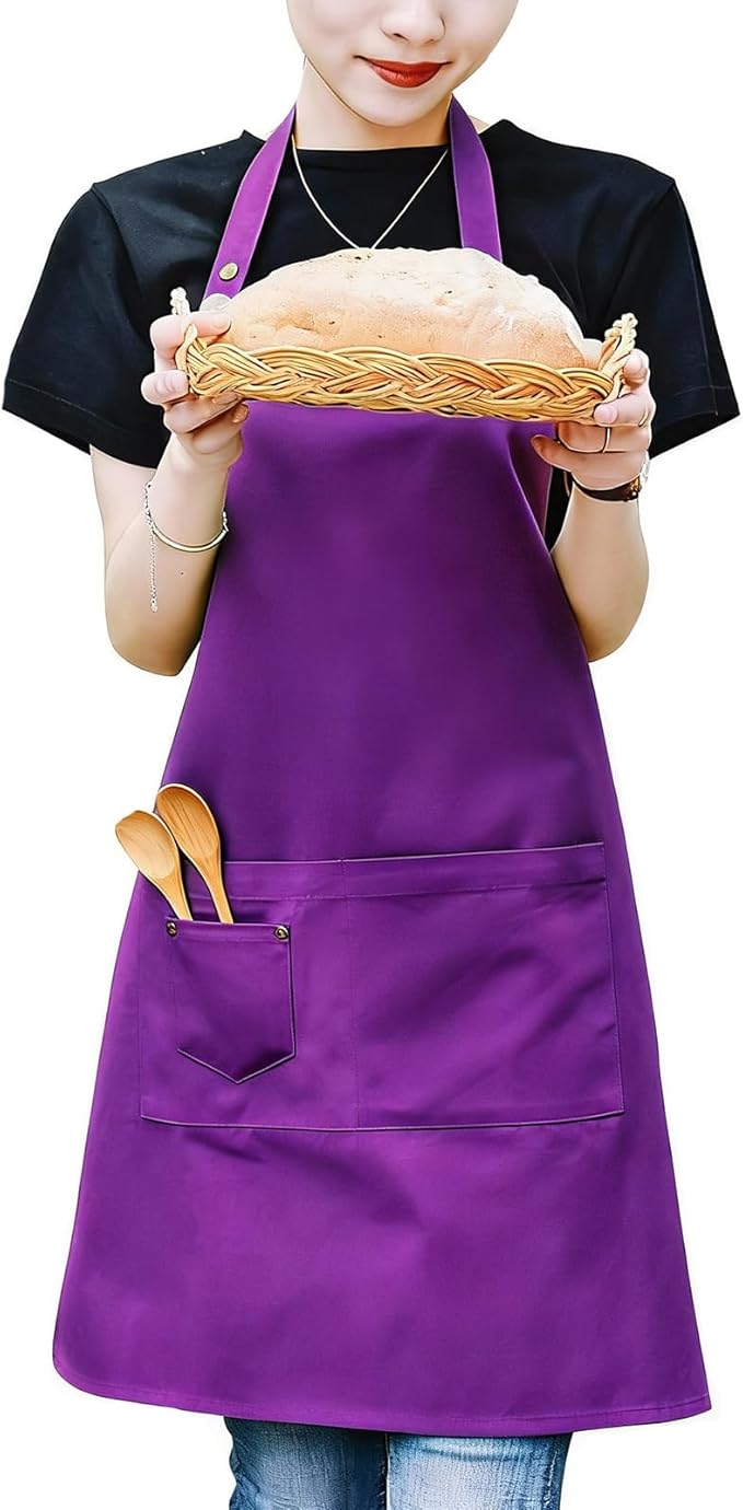 Art Aprons for Painting Pottery Ceramics, Mens Women Kitchen Cooking Aprons by MORNITE