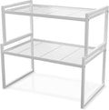 Set of 2 Cabinet Organizers 12.6''W 44 LBS Load Capacity Heavy Duty Kitchen by BlisXybion