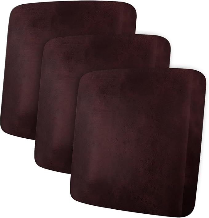 Leather Look Couch Cushion Covers Sofa Seat Slipcovers Sets Couches Furniture by ANARACHON