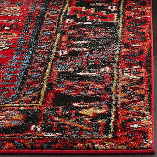 SAFAVIEH Area Rug 11x15 - Vintage Hamadan Collection - Large - Red & Mult...