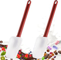 Commercial Spoonula Rubber Spatula Set 2, High Heat Spatula Spoon 16 Inches by masteymoh