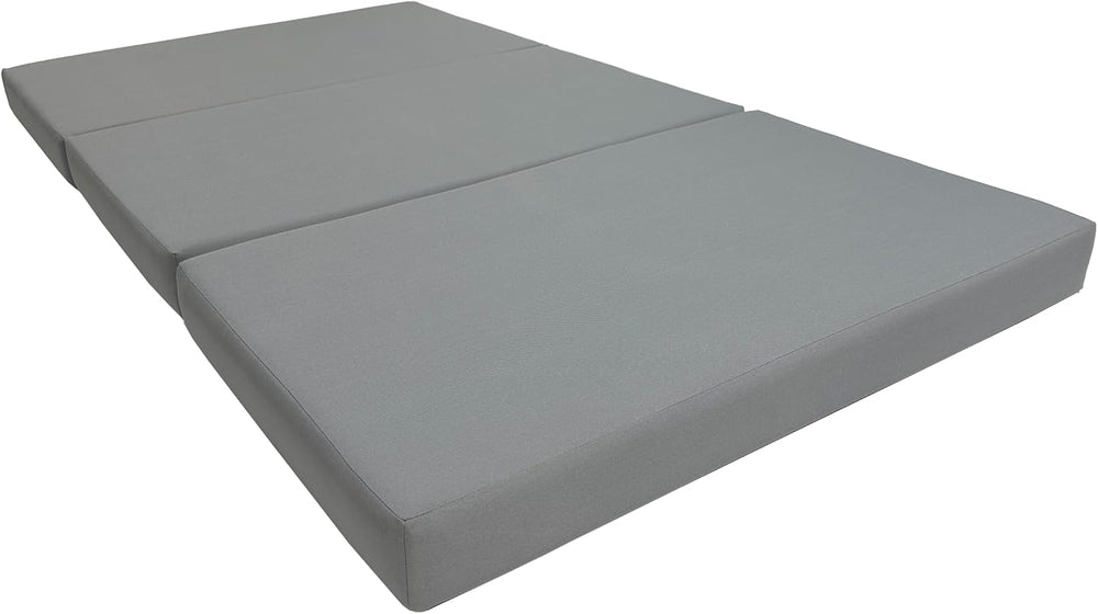 D&D Futon Furniture Portable Trifold Mattress, Foldable Foam Mattresses S...