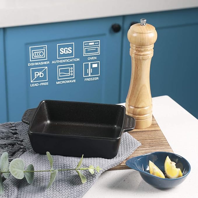 Sweejar Ceramic Baking Dish, Rectangular Small Baking Pan - Image 2