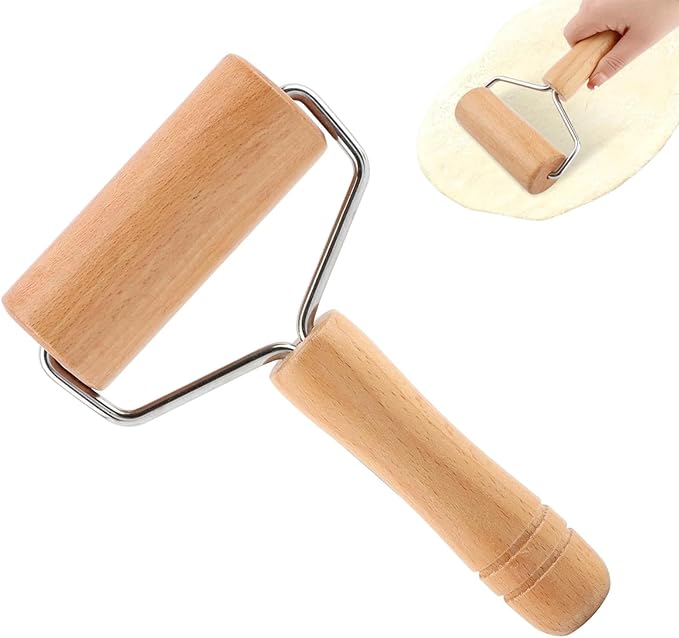 Pizza Rolling Pin Small Rolling Pin Wooden Dough Roller Non Stick Pizza Dough by Unknown