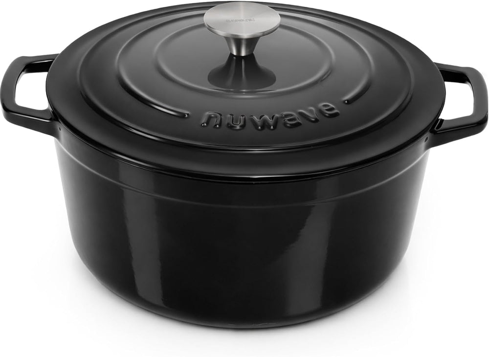 Nuwave 6QT Healthy Enameled Cast Iron Dutch Oven Pot
