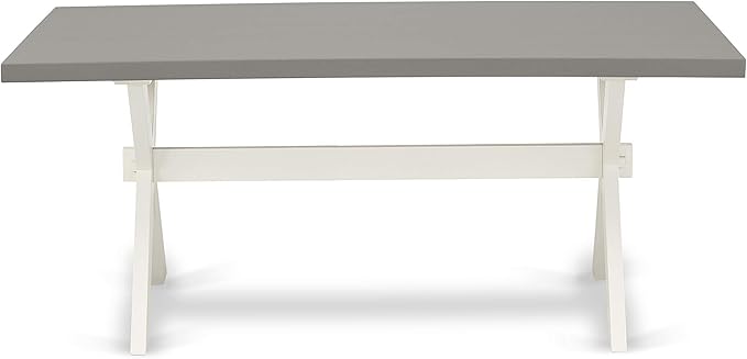 East West Furniture X097EN206-6 6 Piece Dining Set Contains a Rectangle Dinin...