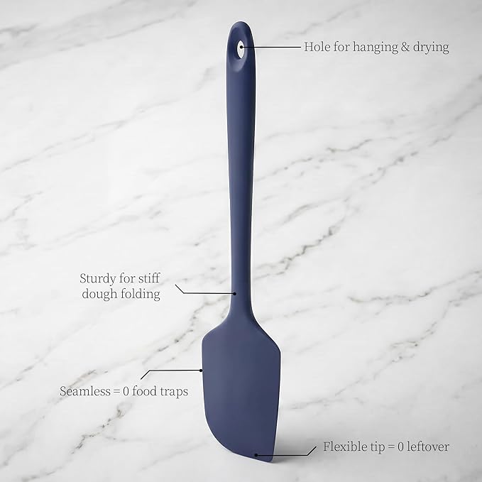 600ºF Heat Resistant Spatula, 11.34 inch High Heat Food Safe Semless Kitchen - Image 9