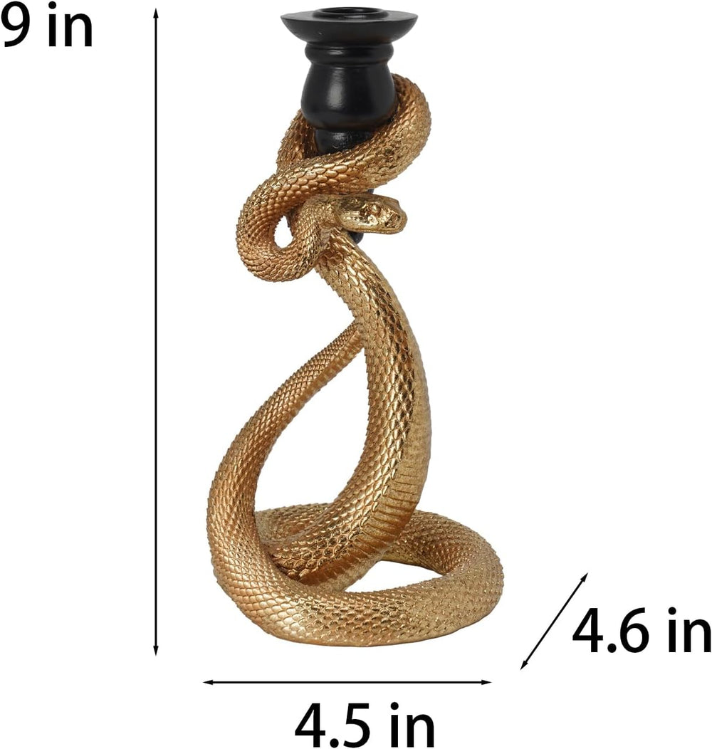 Guichifun Snake Candle Stick Holder Halloween Decoration