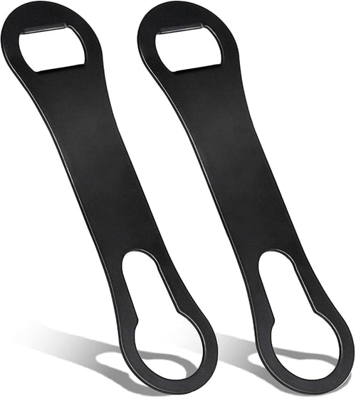 2 Pieces Bottle Opener and Pour Spout Remover Flat Bar Key by Sliverdew