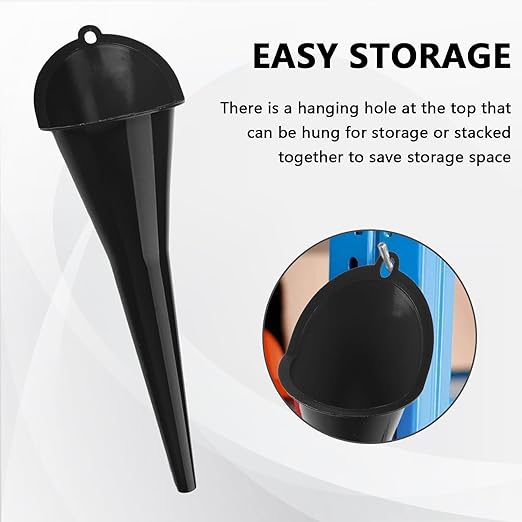 3-Pack Long-Neck Oil Funnels, Gas & Transmission Fluid - Image 7