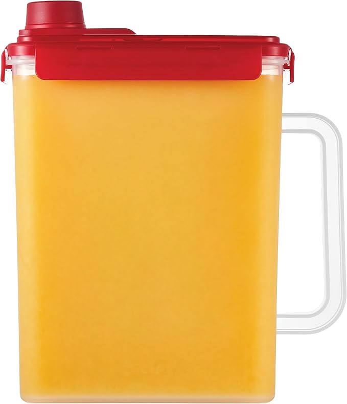 LocknLock Aqua Fridge Door Water Jug | Clear Pitcher | BPA Free Plastic Pitcher by LocknLock