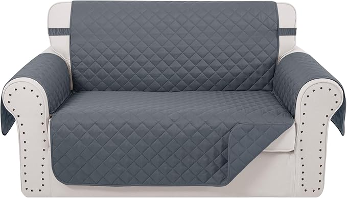 Reversible Loveseat Sofa Covers Couch Cover Furniture Protector by LuxshareHome