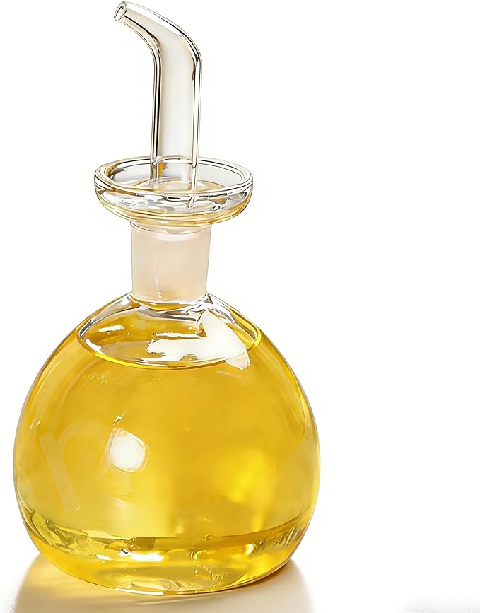 ELETON Cylindrical 16 oz Olive Oil Dispenser Bottle Glass by ELETON