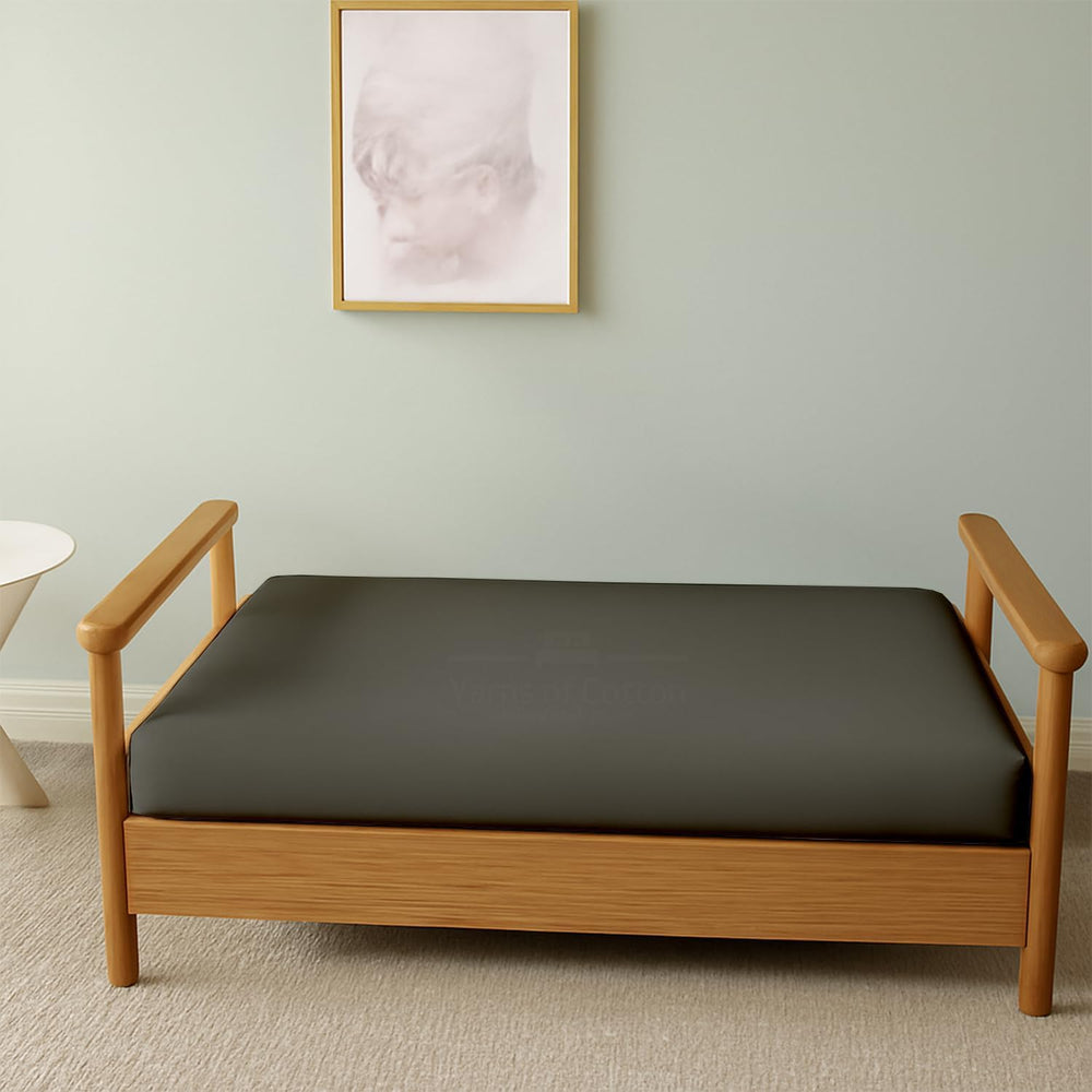 Queen Size Foldable Armless Futon Covers - Microfiber Futon Slipcovers Furnit...